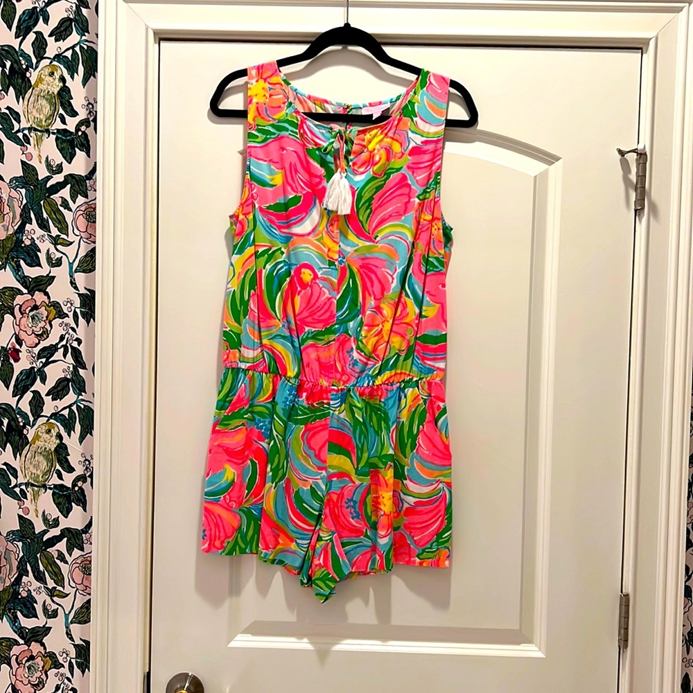 Lilly Pulitzer Romper size L new without tags